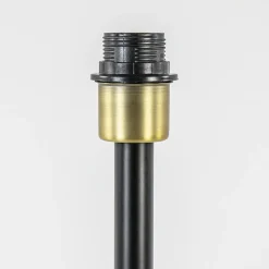 Straluma Lampvoet Rodrigo antiek brons / mat zwart excl. kap><noscript><img width=