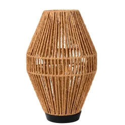 Straluma Landelijke tafellamp papier naturel met zwart> Tafellampen|Draadlampen