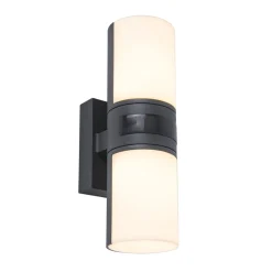 Straluma LED buitenlamp cilinder draaibaar inclusief bewegingssensor> Wandlampen|Buitenlampen