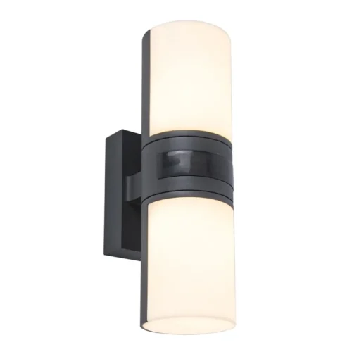 Straluma LED buitenlamp cilinder draaibaar inclusief bewegingssensor> Wandlampen|Buitenlampen