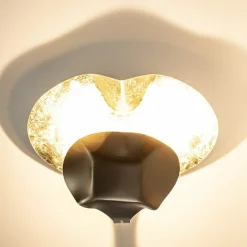 Straluma LED design wand/plafondlamp brons met goldleaf></noscript> Plafondlampen|Wandlampen
