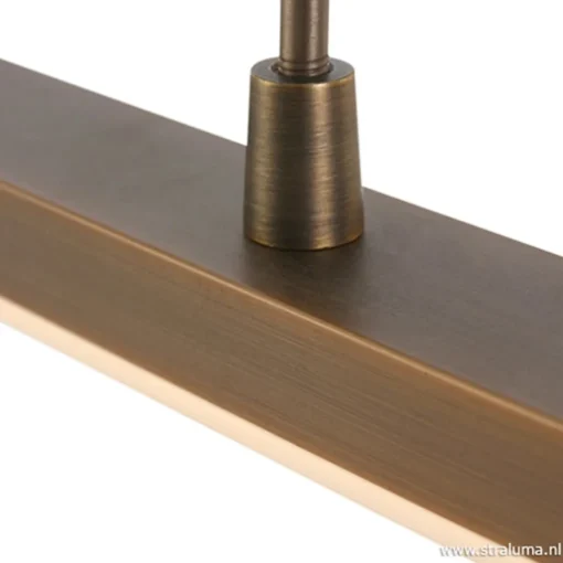 Straluma LED hanglamp brons inclusief dimmer> Hanglampen|Eettafellampen