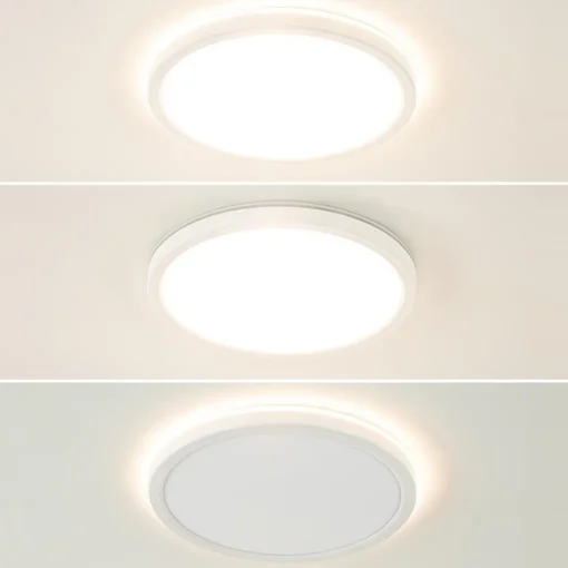 Straluma LED plafondlamp met 3 licht opties wit IP44> Wandlampen|Plafondlampen