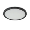 Straluma LED plafondlamp met 3 licht opties zwart rond> Plafondlampen|Wandlampen