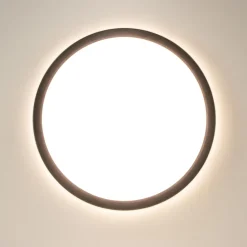 Straluma LED plafondlamp met 3 licht opties zwart rond> Plafondlampen|Wandlampen