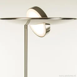 Straluma LED staande lamp-uplighter staal-dimbaar></noscript> Vloerlampen|Leeslampen