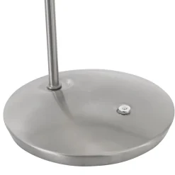 Straluma LED tafellamp staal met wit glas inclusief dimmer></noscript> Tafellampen|LED Tafellampen