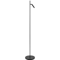 Straluma Leeslamp Flute 1l zwart dim-to-warm> Vloerlampen|Leeslampen