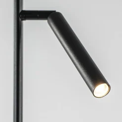 Straluma Leeslamp Flute 1l zwart dim-to-warm></noscript> Vloerlampen|Leeslampen