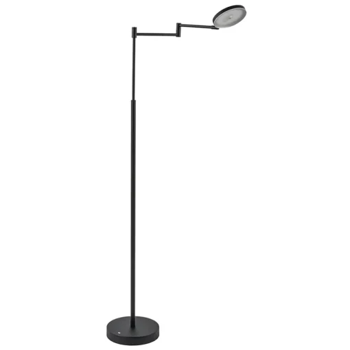 Straluma Leeslamp Plano Akku zwart oplaadbaar> Vloerlampen|Leeslampen