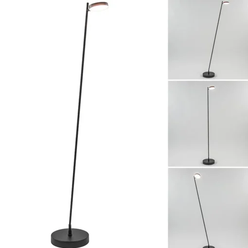 Straluma Leeslamp Round Move Portable zwart oplaadbaar> Vloerlampen|Leeslampen