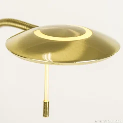Straluma Leeslamp-vloerlamp LED messing dimbaar></noscript> Vloerlampen|Leeslampen