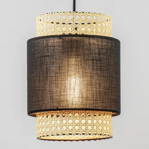 Straluma 3-Lichts eettafelhanglamp webbing met zwart> Eettafellampen|Keukenverlichting