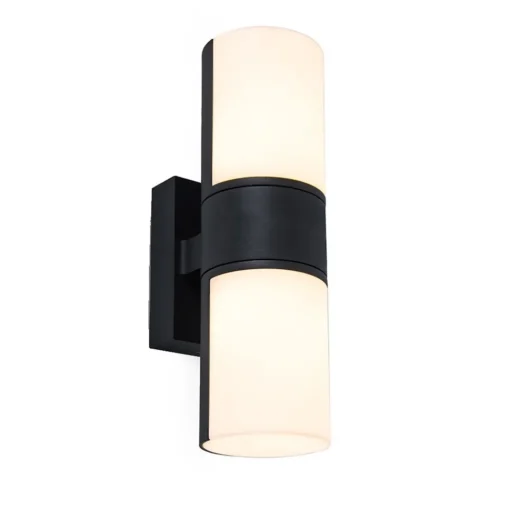 Straluma 2-Lichts LED buitenlamp verstelbaar zwart aluminium> Wandlampen|Buitenlampen