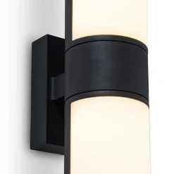 Straluma 2-Lichts LED buitenlamp verstelbaar zwart aluminium></noscript> Wandlampen|Buitenlampen