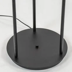 Straluma 3-Lichts moderne vloerlamp mat zwart exclusief lichtbron></noscript> Woonkamerlampen|Vloerlampen