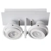 Straluma 2-Lichts opbouwspot wit dim to warm LED> Plafondlampen|Opbouwspots
