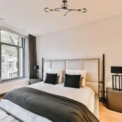 Straluma 3-Lichts plafondlamp zwart met gouden pendels></noscript> Plafondlampen|Landelijke Verlichting