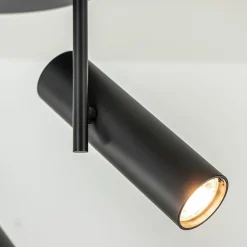 Straluma 3-Lichts plafondspot rond zwart GU10 mini></noscript> Opbouwspots|Woonkamerlampen