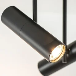 Straluma 2-Lichts ronde opbouwspot met cilinders zwart></noscript> Opbouwspots|Woonkamerlampen
