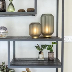 Straluma Light & Living tafellamp Ivot mat olijf groen></noscript> Tafellampen|Light and Living
