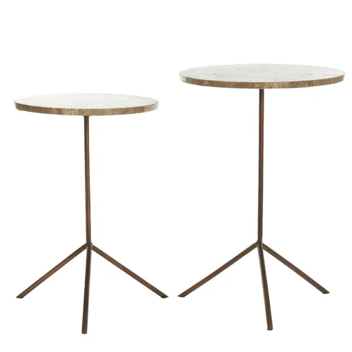 Straluma Light and Living bijzettafel Gimi set van 2> Light and Living|Bijzettafels