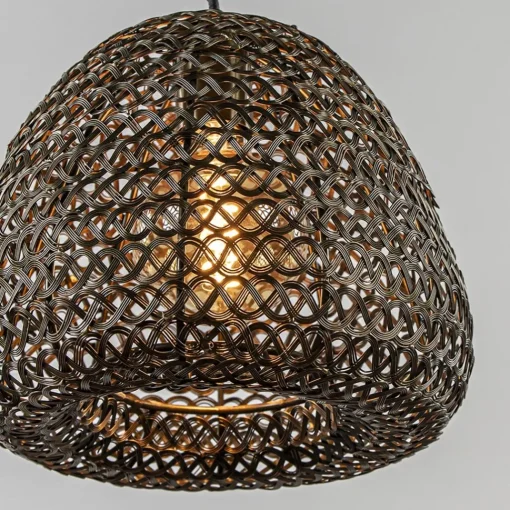Straluma Light and Living hanglamp Finou klein antiek brons> Hanglampen|Light and Living