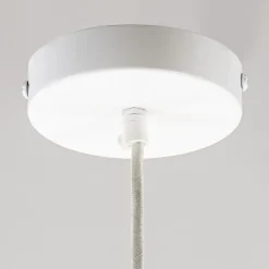 Straluma Light and Living hanglamp Zubeda crème></noscript> Eettafellampen|Light and Living