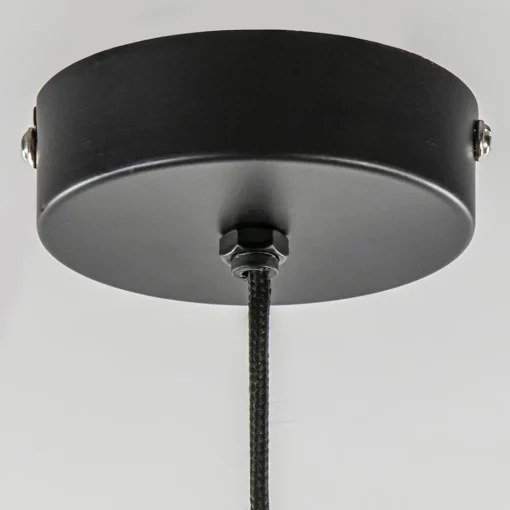 Straluma Light and Living hanglamp Namco zwart met antiek brons> Light and Living|Eetkamerverlichting