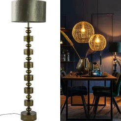 Straluma Light and Living lampvoet / vloerlamp Gody antiek brons></noscript> Lampenvoeten|Light and Living