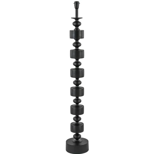 Straluma Light and Living lampvoet Gody mat zwart> Vloerlampen|Lampenvoeten
