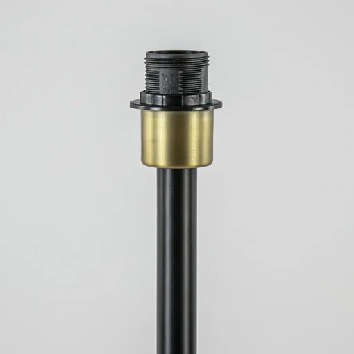 Straluma Light and Living lampvoet Rodrigo zwart/antiek brons> Vloerlampen|Lampenvoeten