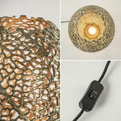 Straluma Light and Living tafellamp Sinula goud groot></noscript> Tafellampen|Light and Living