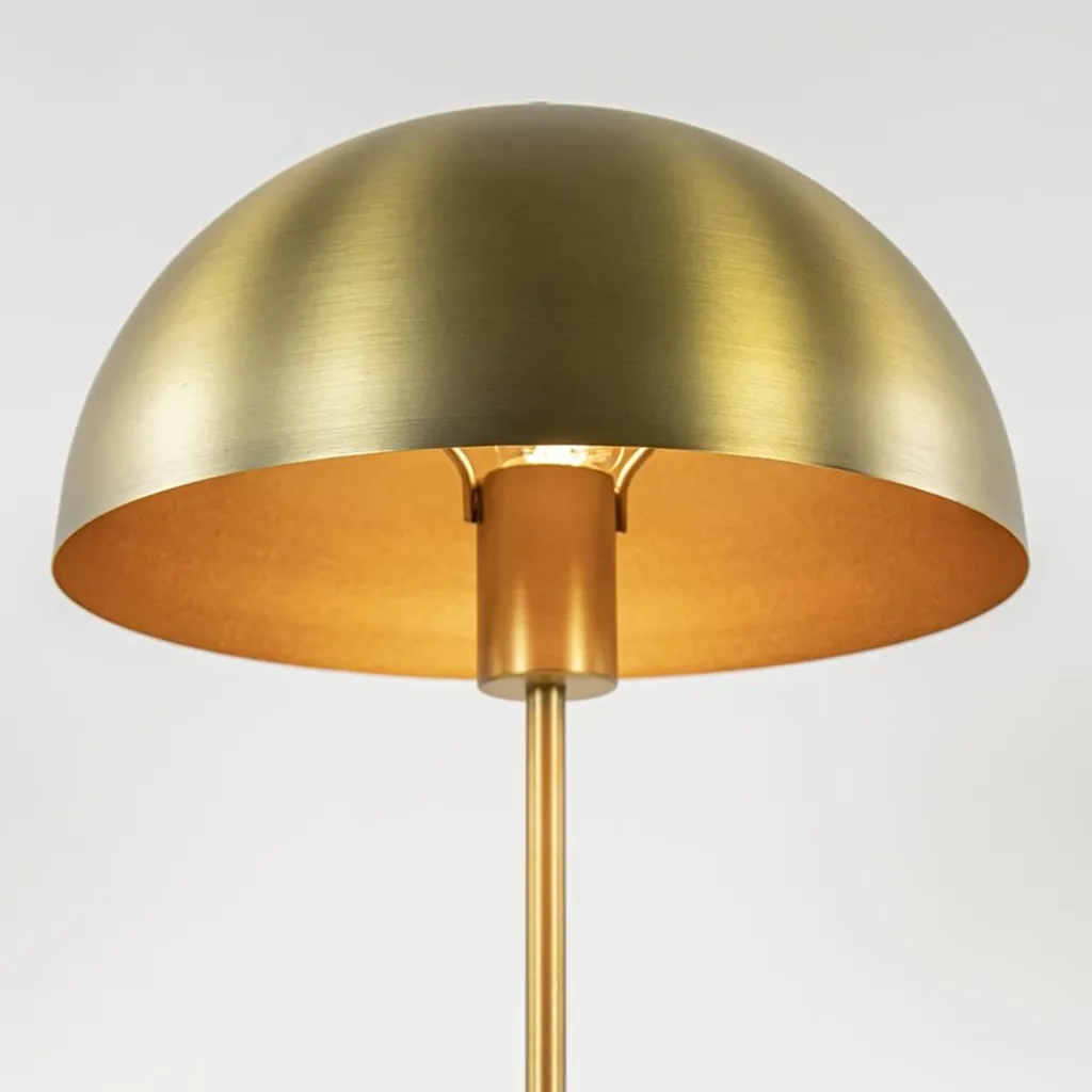 Straluma Light and Living tafellamp Merel antiek brass> Tafellampen|Light and Living
