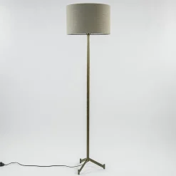 Straluma Light and Living vloerlamp Dennis brons excl. kap></noscript> Vloerlampen|Lampenvoeten