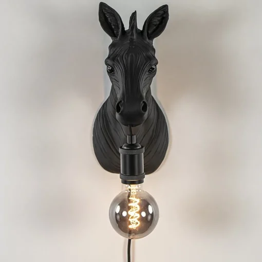 Straluma Light and Living wandlamp Zebra mat zwart> Wandlampen|Light and Living