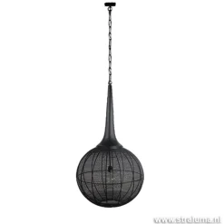 Straluma Light Living hanglamp Adrienne XL zwart> Videverlichting|Light and Living