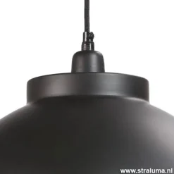 Straluma Light  Living Hanglamp Kylie zwart/goud></noscript> Eettafellampen|Light and Living