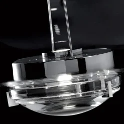 Straluma Luxe design hanglamp Sky-Fall chroom glas inclusief LED><noscript><img width=