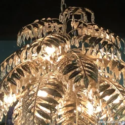 Straluma Luxe eettafelhanglamp palm oud zilver> Eettafellampen|Keukenverlichting