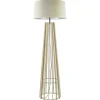 Straluma Luxe lampvoet naturel hout exclusief kap> Vloerlampen|Lampenvoeten