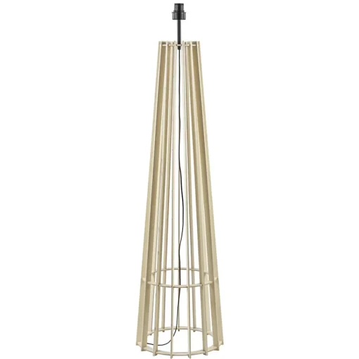Straluma Luxe lampvoet naturel hout exclusief kap> Vloerlampen|Lampenvoeten