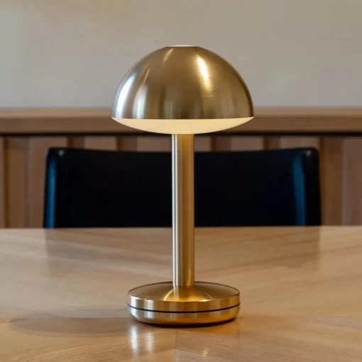 Straluma Luxe LED tafellamp oplaadbaar goud dimbaar> Tafellampen|Buitenlampen