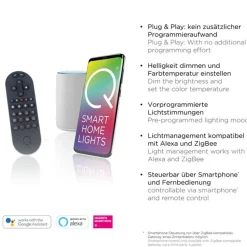 Straluma Luxe smart plafondlamp LED meerkleurig></noscript> Plafondlampen|Smart lampen