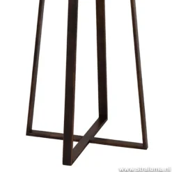 Straluma Luxe Staande lamp bruin met kap></noscript> Woonkamerlampen|Slaapkamerlampen