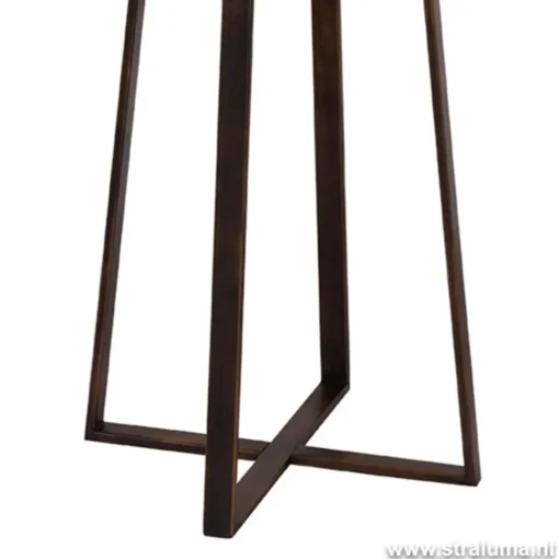 Straluma Luxe Staande lamp bruin met kap> Woonkamerlampen|Slaapkamerlampen