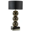 Straluma Luxe tafellamp goud inclusief kap zwart/goud> Schemerlampen|Woonkamerlampen