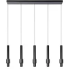 Straluma Mat zwarte design hanglamp inclusief LED> Hanglampen|Eettafellampen