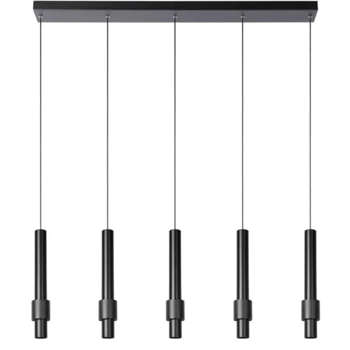 Straluma Mat zwarte design hanglamp inclusief LED> Hanglampen|Eettafellampen