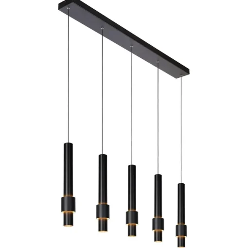 Straluma Mat zwarte design hanglamp inclusief LED> Hanglampen|Eettafellampen